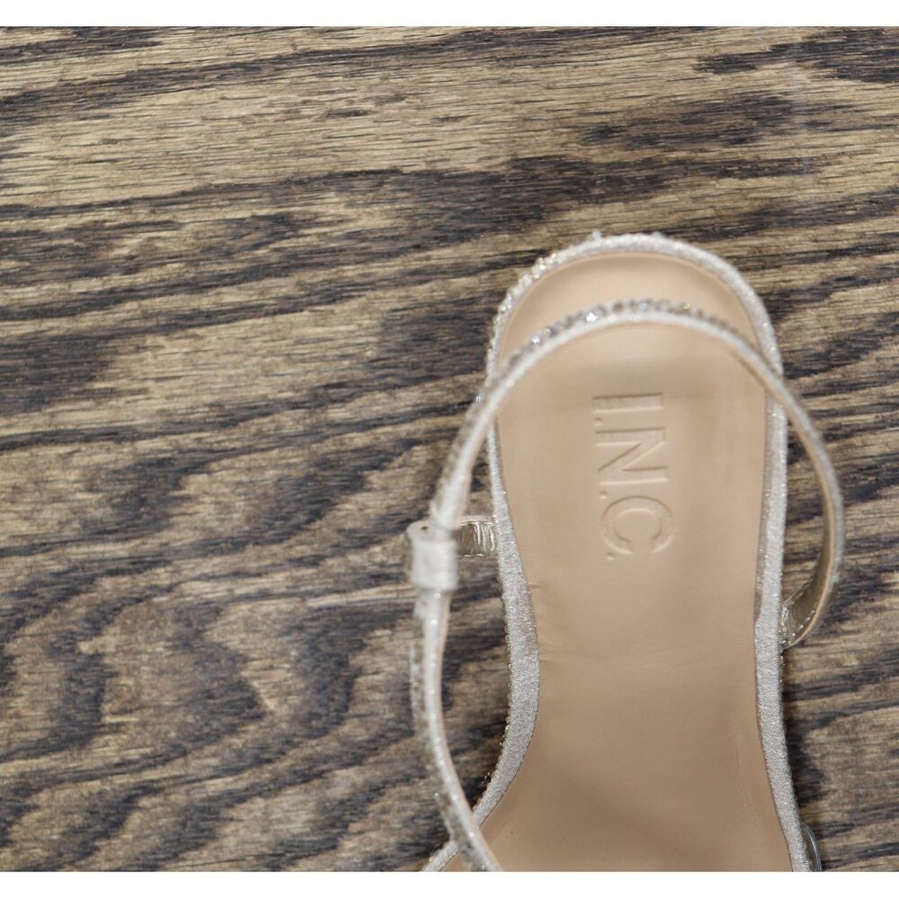 NWT INC International Concepts Womens Angiee Sandals Heeled Carnation Brown 8M - Picture 12 of 13